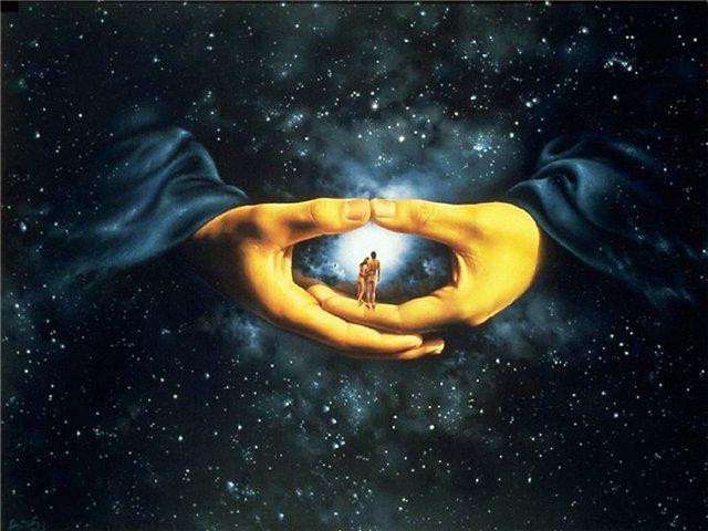 руки - руки, небо - оригинал