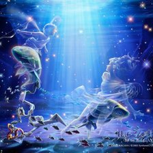 Схема вышивки «Рыбы»