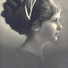 Схема вышивки «Лица прошлого»