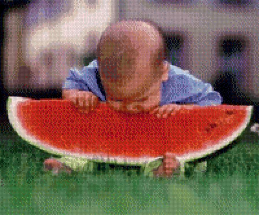 Сочный арбуз - предпросмотр