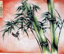 Схема вышивки «Бамбук»