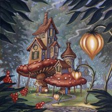 Схема вышивки «сказка»