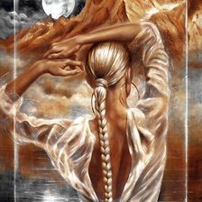 Схема вышивки «Kosa»