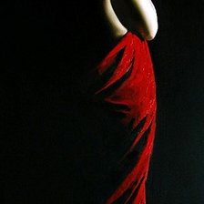 Схема вышивки «Девушка»