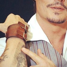 Схема вышивки «johny depp»