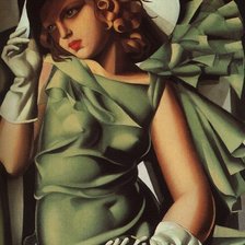 Схема вышивки «Т.де Лемпицка»