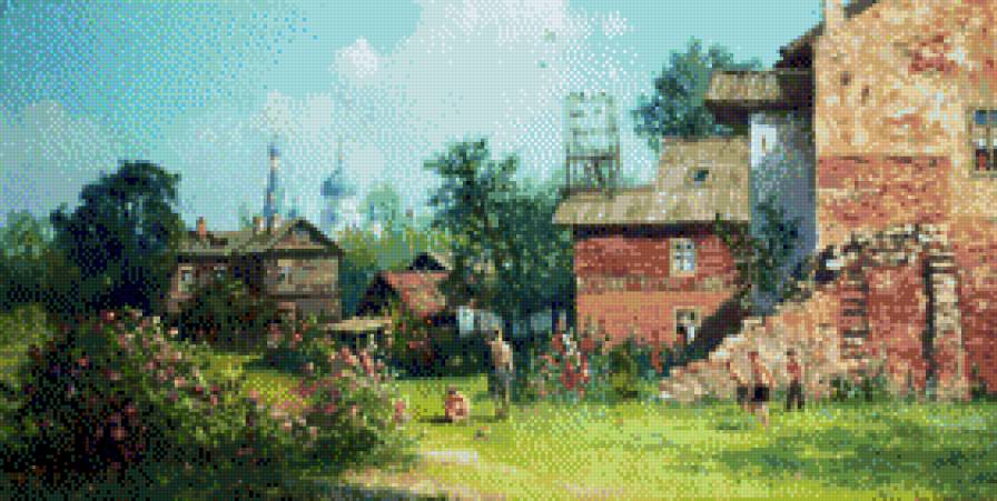 Wladimir Żdanow-Gorodki - pejzaz, ziwopis - предпросмотр