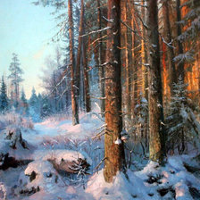 Схема вышивки «Wladimir Żdanow-Sosnowy bor»