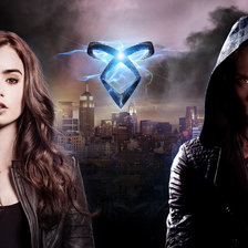 Схема вышивки «Орудия смерти: Город костей»