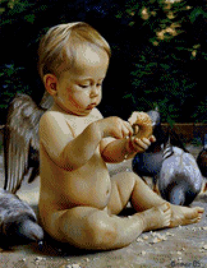 маленький ангелочек - предпросмотр