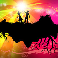 Схема вышивки «Счастье»