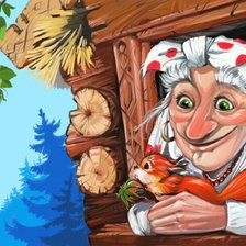 Схема вышивки «Баб-Ёжка»