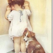 Схема вышивки «верный друг»