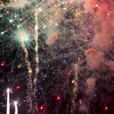 Схема вышивки «фейверк»