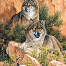 Схема вышивки «3»