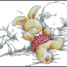 Схема вышивки «9»