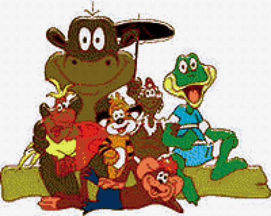 ИЗ МУЛЬТФИЛЬМА - звери, сказки, детям - предпросмотр