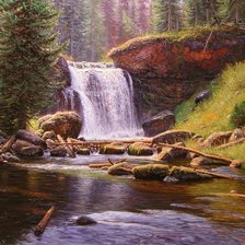 лесной пейзаж