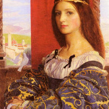 Схема вышивки «дама»