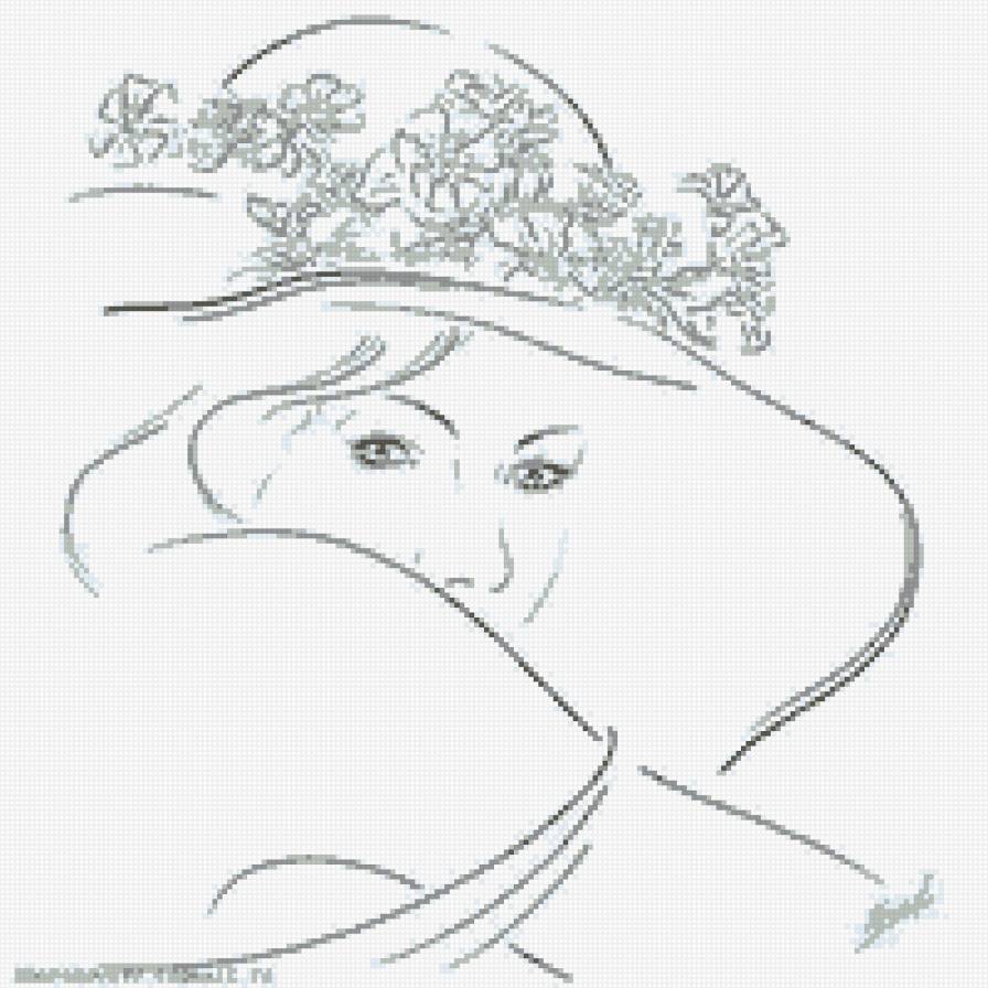 силуэт - девушки - предпросмотр