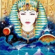 Схема вышивки «клеопатра»