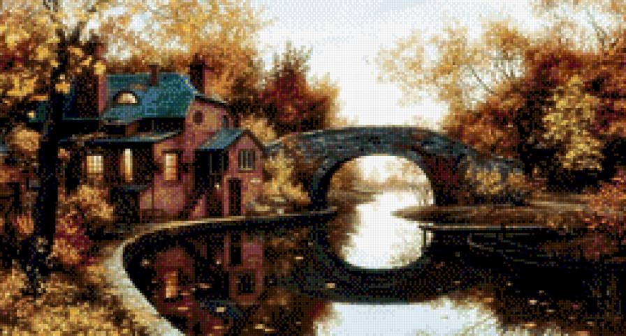 Домик у пруда - предпросмотр