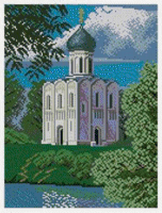 храм - покрова на нерли, храм - предпросмотр