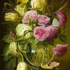 Схема вышивки «Jana Mowczan-Kwiaty»