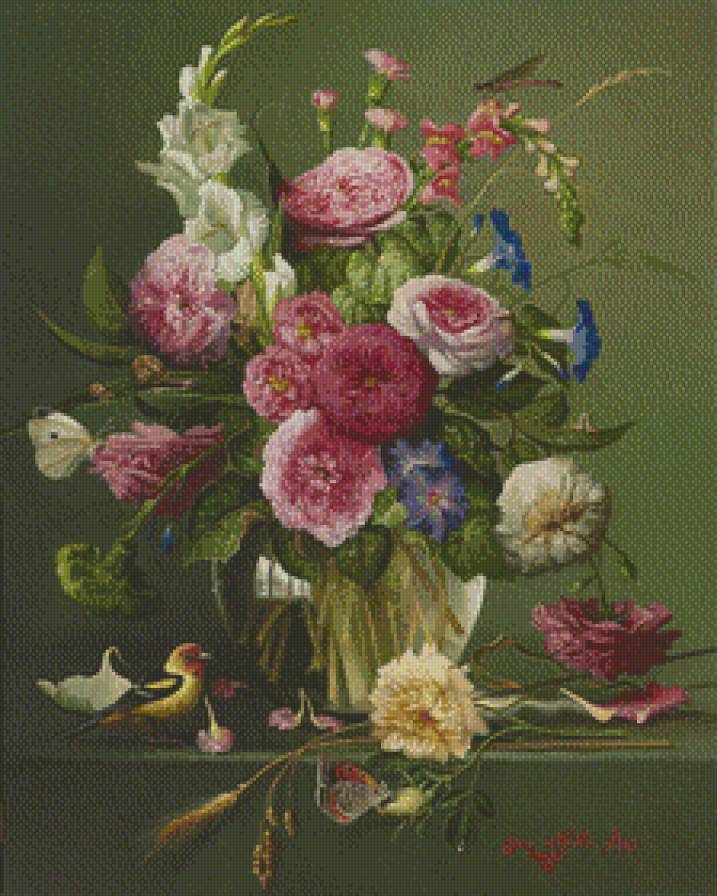 Jana Mowczan-Kwiaty - ziwopis, kwiaty - предпросмотр