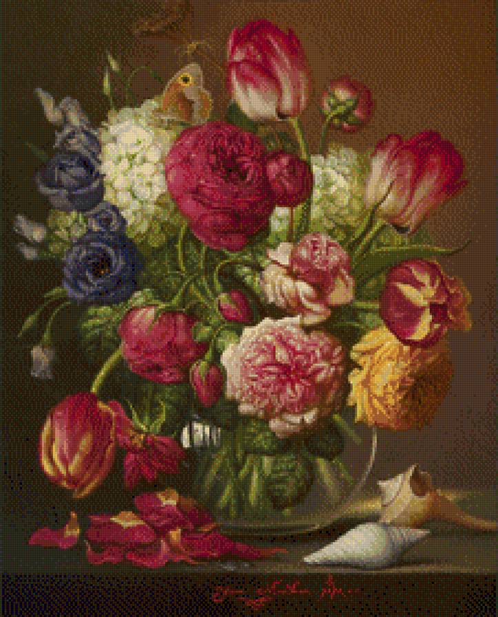 Jana Mowczan-Kwiaty - ziwopis, kwiaty - предпросмотр