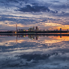 Схема вышивки «Небо»