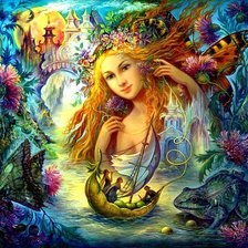 Схема вышивки «Мир фантастики»