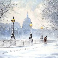 Схема вышивки «Метель»