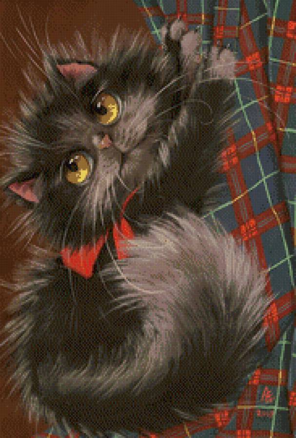 Кот-шкодник - кот, животные, приколы - предпросмотр