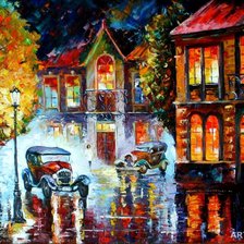 Схема вышивки «Город»