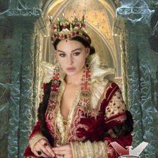 Схема вышивки «королева»