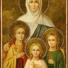 Схема вышивки «икона»