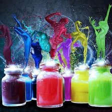 Схема вышивки «Танец»