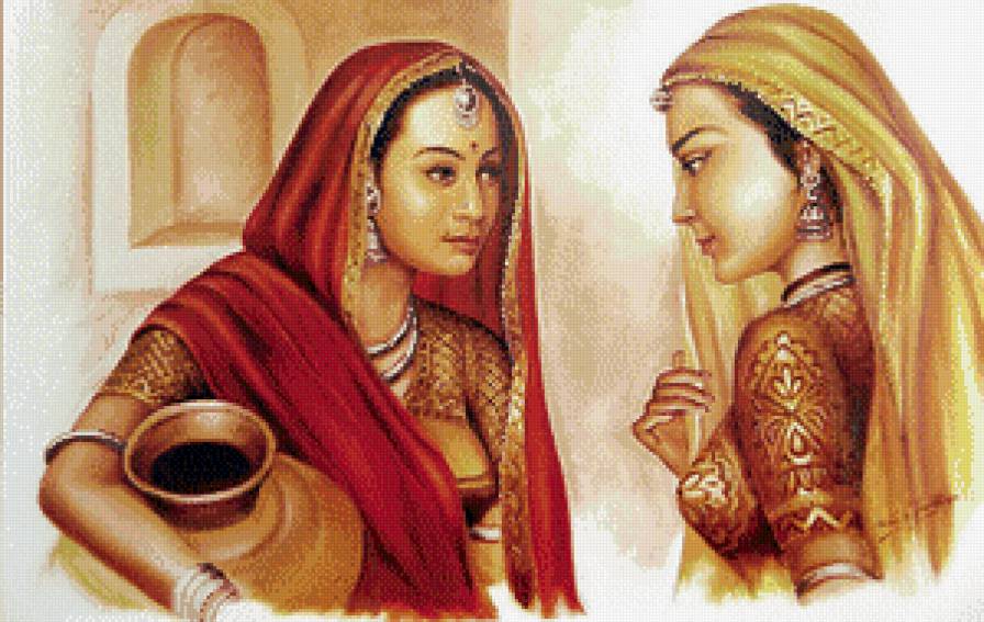 Индианки - индия, девушка, красавица, восток - предпросмотр