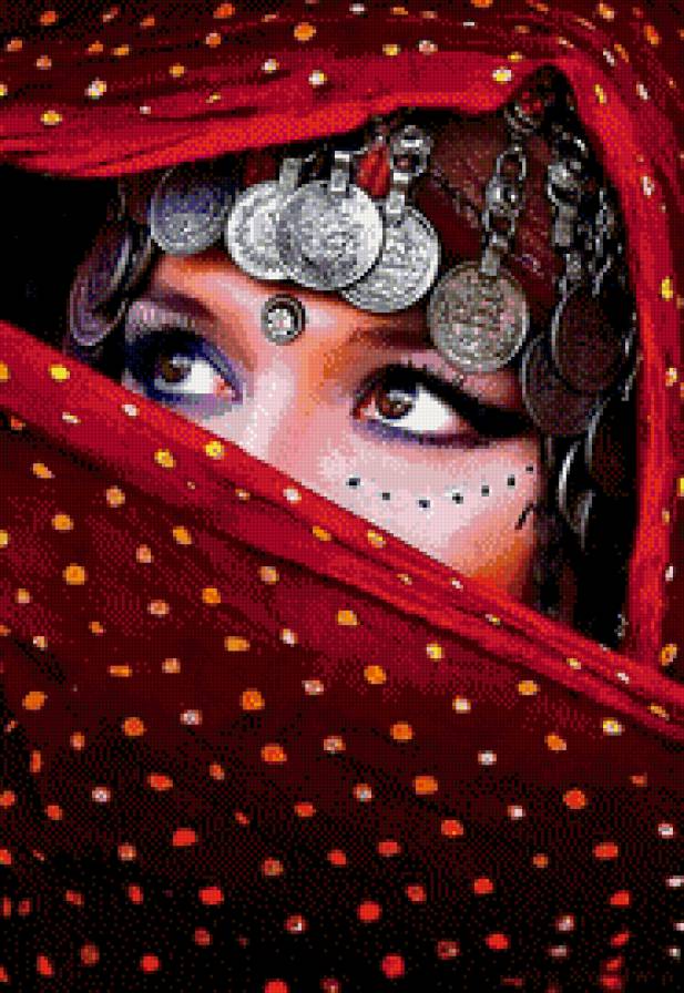 Красота Востока - красавица, восток, девушка - предпросмотр