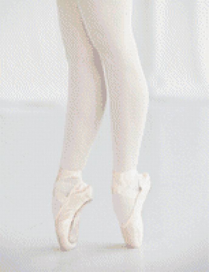 балерина - пуанты, балерина - предпросмотр