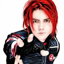 Схема вышивки «Джерард Уэй»