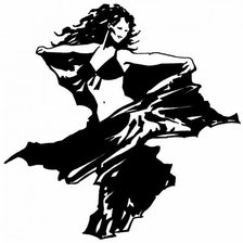 Схема вышивки «Восточный танец»