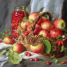 Схема вышивки «натюрморт»