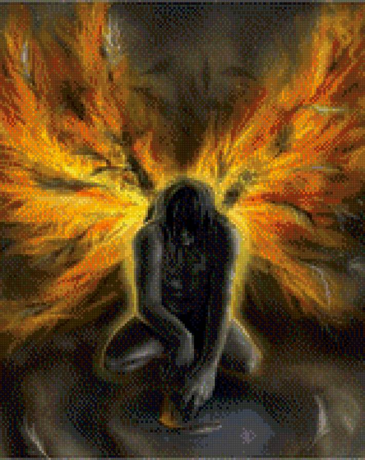 падший ангел - ангел огонь - предпросмотр