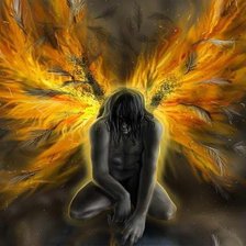 Схема вышивки «падший ангел»