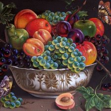 Схема вышивки «натюрморт для кухни»