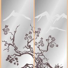 Схема вышивки «Восточно-азиатский мотив.Диптих»