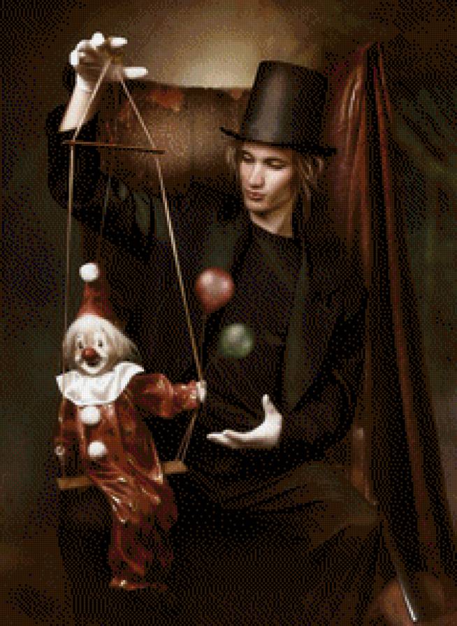 №571250 - кукла, шарик, мужчина - предпросмотр