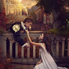 Схема вышивки «Romeo and Juliet»